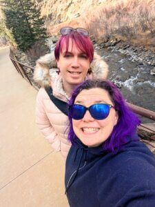 Dr. Amanda and her wife Heather